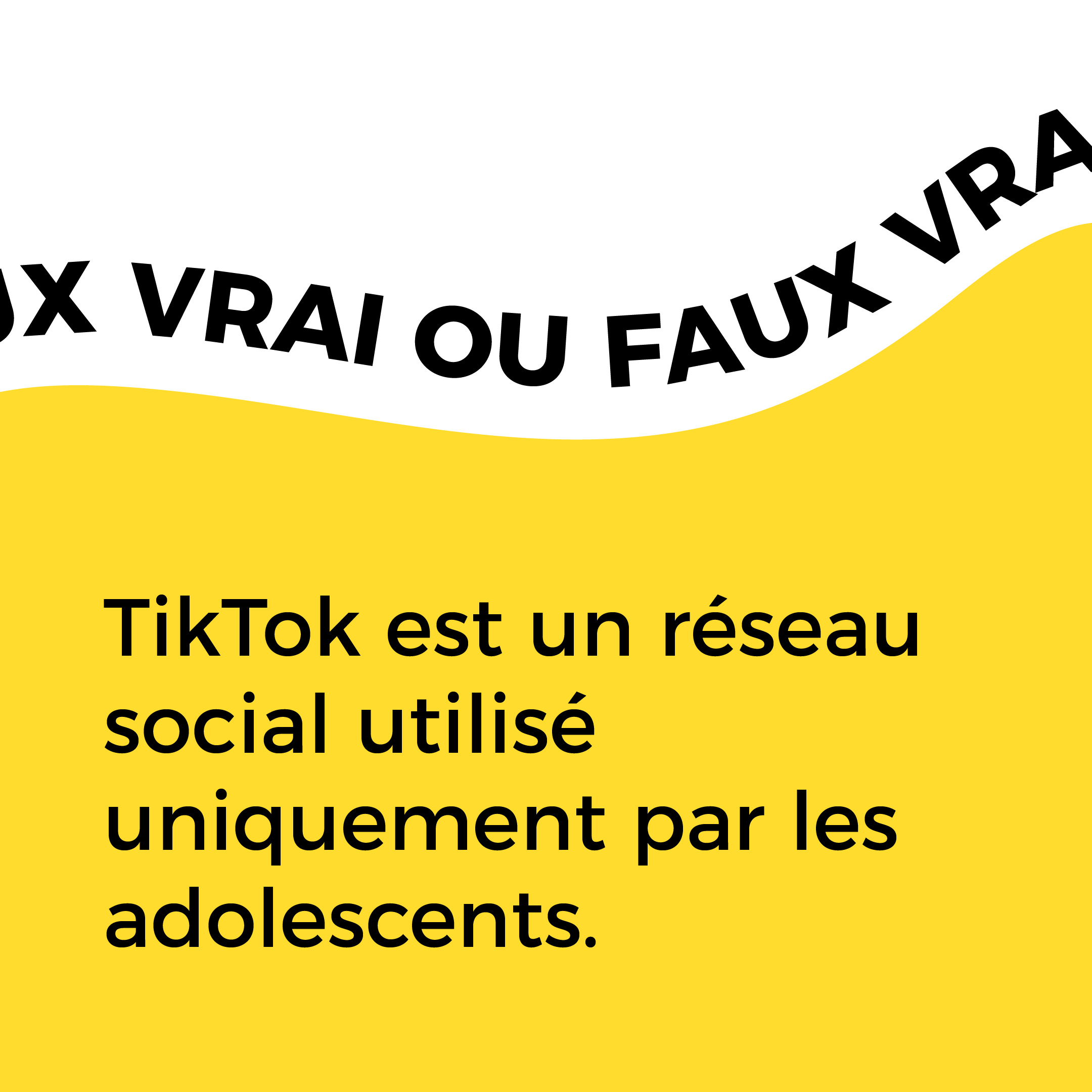 Quiz #5 – Réseaux sociaux – TikTok.